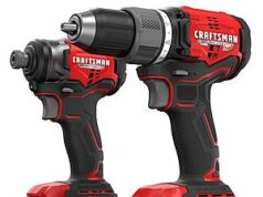 $99.00 – Craftsman V20 RP 2-Tool Brushless Combo Kit with Soft Case, 2 Batteries & Charger – $99 + Free Shipping Craftsman V20 RP Brushless Combo Kit with two batteries and charger in black