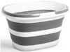 $9.49 – 16L/4.2Gallon Zonopy Foldable Silicone Bucket w/ Handles – with Coupon Code, Free Shipping with Prime or on $35+ Foldable Zonopy Silicone Bucket in black with handles