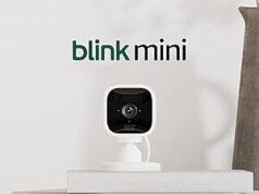 $9.99 – * | Blink Mini 1080p Indoor Smart Security Camera (2 Colors) at Amazon Blink Mini 1080p Indoor Smart Security Camera in Black and White