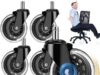 $11.99 – 5-Count 3″ OVLLAN Rollerblade Office/Gaming Chair Replacement Wheels (Transparent) & More + Free Shipping w/ Prime or on $35+ OVLLAN Rollerblade Office/Gaming Chair Replacement Wheels in transparent
