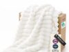 $8.09 – Prime Members: Bedsure GentleSoft Fleece Throw Blanket (50″x60″, Off White) + Free Shipping w/ Prime or on $35+ Bedsure GentleSoft Fleece Throw Blanket in off white
