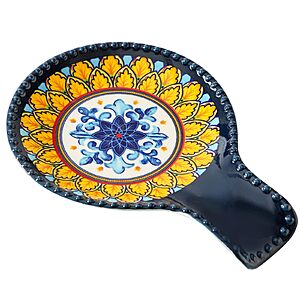 Glowworm Large Spoon Rest Discount 7.7 Glowworm Large Yellow Spoon Rest