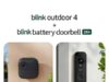 $27.99 – | Blink Outdoor 4 and Battery Doorbell 2K+ (Black) at Amazon Blink Outdoor 4 and Battery Doorbell 2K+ (Black)