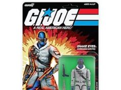 $13.56 – * | 3.75″ Super7 Reaction+ G.I. Joe Arctic Snake Eyes Action Figure w/ Accessories at Amazon Arctic Snake Eyes Action Figure with accessories