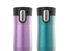 $29.99 – | 2 Pack Contigo® AUTOSEAL® West Loop Vacuum-Insulated Stainless Steel Travel Mug with Easy-Clean Lid at Amazon 2-pack Contigo® AUTOSEAL® West Loop Vacuum-Insulated Stainless Steel Travel Mugs in Crystal Pansy and Crystal Juniper designs
