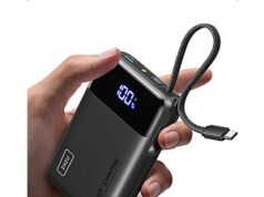 $18.86 – INIU 20000mAh Power Bank with 45W PD Fast Charging Portable Charger – , 49% Off on Amazon INIU 20000mAh Power Bank with USB C cable