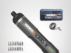 $28.15 – * | WORX 4V Lithium Screwdriver w/ 30-Piece Accessory Kit at Amazon WORX 4V Lithium Screwdriver with 30-Piece Accessory Kit