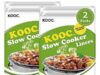 $4.52 – Save Big on KOOC Large Disposable Slow Cooker Liners with Prime Membership and Coupon Code save big kooc large product image