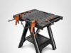 $104.48 – | Worx Pegasus Folding Work Table/Sawhorse at Amazon Worx Pegasus Folding Work Table/Sawhorse in black