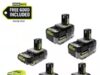 $199.00 – RYOBI ONE+ 18V HIGH PERFORMANCE Kit w/ (2) 4.0 Ah Batteries, 2.0 Ah Battery, Charger, & FREE ONE+ 4Ah Battery (2-Pack) $199 RYOBI ONE+ 18V High Performance Kit in black and yellow