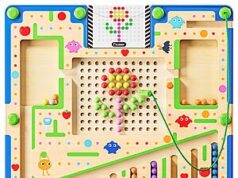 $9.99 – Montessori Number & Shape Puzzle Busy Board for Fine Motor Skills + Free Shipping w/ Prime or on $35+ Montessori Number & Shape Puzzle Busy Board for children