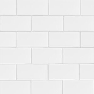 Satori Hudson Tile Deal at Lowe's Satori Hudson Brilliant White Glossy Ceramic Subway Wall Tiles