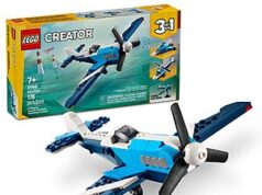 $10.49 – 178-Piece LEGO Creator 3 in 1 Aircraft Race Plane Toy + Free Shipping w/ Prime or on $35+ 178-Piece LEGO Creator 3 in 1 Aircraft Race Plane Toy