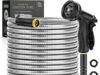 $18.59 – Prime Members: Itsonestep Stainless Steel Garden Hose with 10-Function Nozzle – + Free Shipping Itsonestep Stainless Steel Garden Hose with 10-Function Nozzle