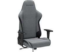 $81.08 – Respawn 110 Ergonomic Gaming Chair w/ Lumbar Support & Headrest (Gray Fabric) + Free Shipping respawn 110 ergonomic gaming product image