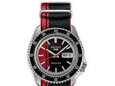 $180.00 – Seiko 5 Sports Series Special Creation Mens Watch – Black/Red on Sale at Electronic Express Seiko 5 Sports Series Special Creation Mens Watch - Black/Red