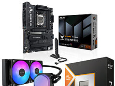 $800.00 – Bundle ASUS TUF Gaming X870E-Plus MB + AMD Ryzen 7 9800X3D CPU + Samsung 990 PRO 2TB SSD + Cooler Master 240mm AIO $800 + Free Shipping Bundle of ASUS TUF Gaming X870E-Plus WiFi 7 Motherboard, AMD Ryzen 7 9800X3D CPU, Samsung 990 PRO 2TB SSD, and Cooler Master