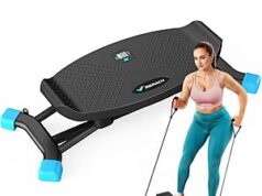 $20.00 – (prime) Merach Balance Board w/ Resistance Bands $20 + Free S/H Merach Balance Board with Resistance Bands
