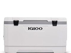 $70.74 – * | 100-Quart Igloo Latitude Marine Ultra Hard-Sided Cooler (White) at Amazon 100-Quart Igloo Latitude Marine Ultra Hard-Sided Cooler in white