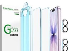 $4.99 – Prime Members: amFilm OneTouch iPhone 17/16/15/14/13 Screen Protectors from + Free Shipping amFilm OneTouch iPhone 17/16/15/14/13 Screen Protectors