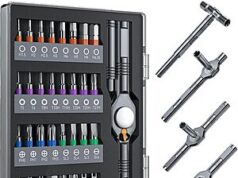 $10.55 – Prime: Wesdut 32-in-1 T-Handle Magnetic Ratchet Screwdriver Set + Free Shipping Wesdut 32-in-1 T-Handle Magnetic Ratchet Screwdriver Set
