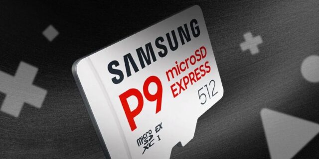 Samsung P9 Express 512GB microSD card