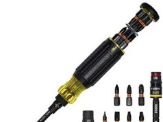 $20.29 – * | Klein Tools KNECT 16-in-1 Impact-Rated Hybrid Screwdriver/Nut Driver at Amazon Klein Tools KNECT 16-in-1 Impact-Rated Hybrid Screwdriver/Nut Driver