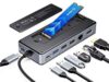 $35.00 – $35 | ORICO 8-in-1 USB-C Docking Station Hub w/ M.2 SSD Enclosure & 100W PD at Amazon ORICO USB-C Docking Station Hub with M.2 SSD Enclosure