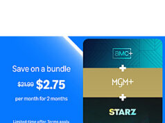 $2.75 – Amazon Prime Members: 2-Month Starz + AMC+ & MGM+ Bundle Streaming Subscription /Month via Amazon Amazon Prime Members Starz AMC+ MGM+ Bundle Streaming Subscription