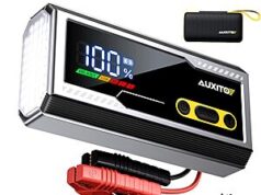 $16.99 – AUXITO 6000A 12V Car Battery Jump Starter w/ LED Display & 3-Mode Flashlight – + Free Shipping AUXITO 6000A car battery jump starter with LED display and flashlight
