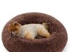 $12.49 – 23″x23″x5″ Bedsure Fluffy Plush Donut Pet Bed for Cats/Dogs + Free Shipping w/ Prime or on $35+ Bedsure Fluffy Plush Donut Pet Bed for Cats/Dogs (Brown)