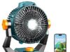 $14.99 – AUIIAH Rechargeable Battery Powered Camping Fan w/ LED Light – Lowest Price Ever with Coupon Code MVQJB8HW AUIIAH Rechargeable Battery Powered Camping Fan w/ LED Light