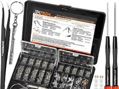 $3.99 – Tekprem Magnetic Eyeglasses Repair Kit w/ Screws & Silicone Nose Pads + Free Shipping w/ Prime or on $35+ Tekprem Magnetic Eyeglasses Repair Kit