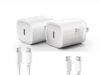$3.99 – Amazon Prime – 2 Pack 20W PD Charging Adapter with 6FT USB C to C Cable Amazon Prime 2-Pack 20W PD Charging Adapter