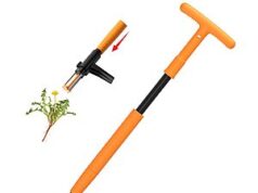 $14.99 – Stand-Up Weed Puller Tool w/ 3-Claw Steel Head: + Free Shipping with Prime or on $35+ Stand-Up Weed Puller Tool with three claws