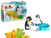$5.00 – LEGO DUPLO Town Wild Animal Families Penguins & Lions Building Toy on Sale for $5 + Free S&H w/ Prime or $35+ LEGO DUPLO Town Wild Animal Families Building Toy featuring penguin and lion figures