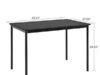 $39.14 – Mainstays Casual Wood and Metal Rectangular Table, Black finish for Indoor – Lowest Price at Walmart Mainstays Casual Wood and Metal Rectangular Table in black finish for indoor use