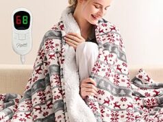 $13.99 – 100″x90″ Homemate Electric Heated King Blanket w/ 10 Heat Level + Free Shipping Homemate King Size Electric Heated Blanket