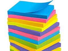 $3.99 – 12-Pack 3″x3″ OHOME Colorful Sticky Notes (480 Sheets) – Lowest Price Ever with Free Shipping 12-pack of OHOME Colorful Sticky Notes
