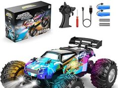 $13.19 – Prime: Aoneptr 2.4GHz All Terrain Remote Control Car w/ Bodylight & 2 Rechargeable Batteries + Free Shipping Aoneptr All Terrain Remote Control Car