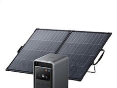 $869.99 – Prime: Anker SOLIX S2000 Portable Power Station with 200W Bifacial Solar Panel Now on Amazon Anker SOLIX S2000 Portable Power Station with bifacial solar panel
