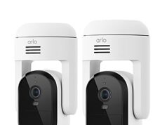 $59.00 – Prime Members: Arlo Essential Pan Tilt 2K Plug-In Security Camera: 2-Cam $59 + Free Shipping Arlo Essential Pan Tilt 2K Plug-In Security Camera: 2-Cam on Amazon