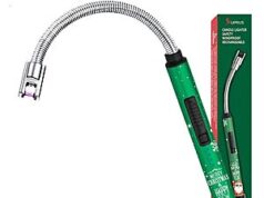 $2.99 – SUPRUS Rechargeable Electric Arc Lighter w/ 360° Flexible Neck & Triple Safety (Christmas Green) – Lowest Price Ever at Amazon SUPRUS Rechargeable Electric Arc Lighter in Christmas Green with flexible neck