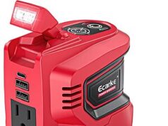 $20.99 – Ecarke 220W Portable Power Inverter for Milwaukee 18V Battery — Lowest Price Ever at Amazon Ecarke Portable Power Inverter for Milwaukee 18V Battery