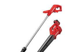$99.00 – Craftsman V20 Cordless 10″ String Trimmer & Leaf Blower Set w/ Battery & Charger $99 Craftsman V20 Cordless String Trimmer & Leaf Blower Set on sale at Lowe's