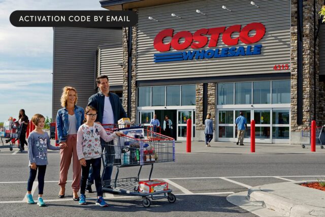Costco Gold Star Membership card and Digital Shop Card