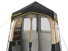 $116.26 – Fanttik Zeta A2 Pro 2-Room Portable Privacy Shower Tent w/ Rainfly (84″ x 42″ x 84″) – + Free Shipping fanttik zeta pro 2room product image