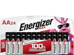 $11.41 – SnS, AC * | 24-Ct Energizer Max AA Alkaline Batteries at Amazon 24-Ct Energizer Max AA Alkaline Batteries