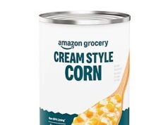 $0.85 – 14.75-Ounce Amazon Grocery Canned Cream Style Corn w/ S&S + Free Shipping w/ Prime or on $35+ 14.75-Ounce Amazon Grocery Canned Cream Style Corn can