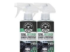 $11.39 – S&S2 Pack 16oz Chemical Guys Total Interior Cleaner and Protectant for Cars, New Car Scent + Free S&H w/ Prime or $35+ @Amazon Chemical Guys Total Interior Cleaner and Protectant for Cars in New Car Scent